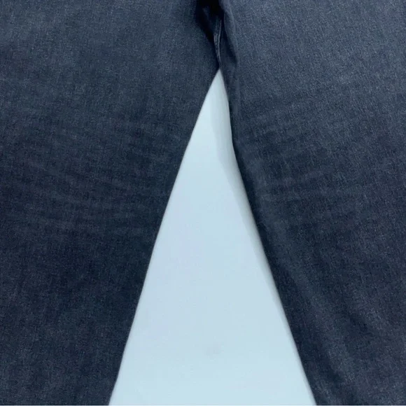 Spanx Wide Leg Jeans Womens Size 1X Regular Heavy Black Stretch Denim 37x28 - Picture 16 of 16